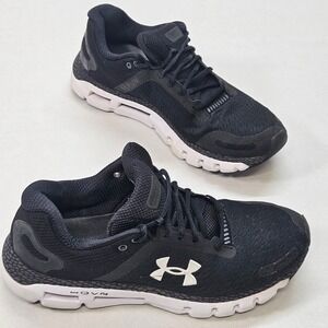 Under Armour HOVR Infinite 5 Men's Running Shoes Black‎ Size 9.5 Bluetooth Used